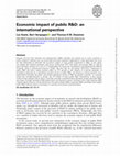 Research paper thumbnail of Economic impact of public R&amp;D: an international perspective