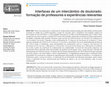 Research paper thumbnail of Interfaces de um intercâmbio de doutorado: formação de professores e experiências relevantes