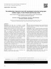 Research paper thumbnail of The relationship of glycemic level with neurological outcomes during open cardiac surgery: A near-infrared spectroscopy study