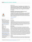 Research paper thumbnail of Pharmacokinetics, feasibility and safety of co-administering azithromycin, albendazole, and ivermectin during mass drug administration: A review