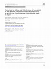 Research paper thumbnail of Correction to: Safety and Effectiveness of Lenvatinib in 594 Patients with Unresectable Thyroid Cancer in an All-Case Post-Marketing Observational Study in Japan