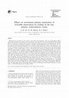 Research paper thumbnail of Effects on non-human primate mastication of reversible inactivation by cooling of the face primary somatosensory cortex