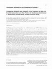 Research paper thumbnail of ORIGINAL RESEARCH—ED PHARMACOTHERAPY: Comparing Vardenafil and Sildenafil in the Treatment of Men with Erectile Dysfunction and Risk Factors for Cardiovascular Disease: A Randomized, Double‐Blind, Pooled Crossover Study