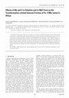 Research paper thumbnail of Effects of Nb and C in Solution and in NbC Form on the Transformation-related Internal Friction of Fe–17Mn (mass%) Alloys