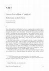 Research paper thumbnail of Losing Your Way in the Fog: Reflections on "Evil Online