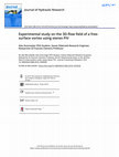 Research paper thumbnail of Experimental study on the 3D-flow field of a free-surface vortex using stereo PIV