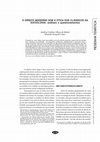 Research paper thumbnail of O direito moderno sob a ótica dos clássicos da sociologia: análises e questionamentos