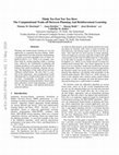 Research paper thumbnail of Think Too Fast Nor Too Slow: The Computational Trade-off Between Planning And Reinforcement Learning