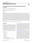 Research paper thumbnail of Unsupervised detection of botnet activities using frequent pattern tree mining