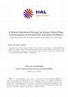 Research paper thumbnail of A Hybrid Distributed Strategy for Robust Global Phase Synchronization of Second-Order Kuramoto Oscillators