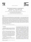 Research paper thumbnail of Mitochondrial localization as a determinant of capacitative Ca2+ entry in HeLa cells