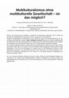 Research paper thumbnail of KONAK Vortrag Multikultualismus(1)