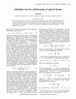 Research paper thumbnail of Adiabatic law for self-focusing of optical beams: erratum