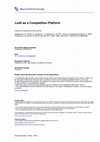 Research paper thumbnail of Ludii as a Competition Platform