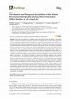 Research paper thumbnail of The Spatial and Temporal Variability of the Indoor Environmental Quality during Three Simulated Office Studies at a Living Lab