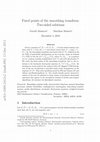 Research paper thumbnail of Fixed points of the smoothing transform: Two-sided solutions