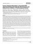 Research paper thumbnail of Primary hyperparathyroidism is associated with a higher level of serum uric acid: A systematic review and meta‐analysis