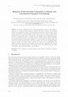 Research paper thumbnail of Response of Soil Microbial Community to Organic and Conventional Taiwanese Tea Farming