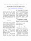 Research paper thumbnail of 2D-DCT on FPGA by polynomial transformation in two-dimensions