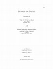 Research paper thumbnail of A review of Dan C. Shahar's Why It's OK to Eat Meat and Per Bauhn's Animal Suffering, Human Rights, and the Virtue of Justice (Between the Species, 2024)