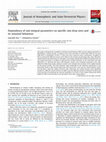 Research paper thumbnail of Dependency of rain integral parameters on specific rain drop sizes and its seasonal behaviour