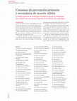 Research paper thumbnail of consenso de Prevención Primaria y secundaria de Muerte súbita sociedad Argentina de cardiología-sociedad Uruguaya de cardiología (con la colaboración …