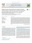 Research paper thumbnail of Biological activities and thermal behavior of lignin from oil palm empty fruit bunches as potential source of chemicals of added value