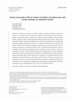 Research paper thumbnail of Sobrecarga e qualidade de vida de mães de crianças e adolescentes com doença crônica: revisão integrativa