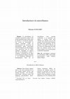 Research paper thumbnail of Introduction à la microfinance