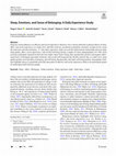 Research paper thumbnail of Sleep, Emotions, and Sense of Belonging: A Daily Experience Study