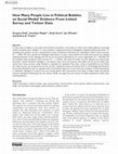 Research paper thumbnail of How Many People Live in Political Bubbles on Social Media? Evidence From Linked Survey and Twitter Data