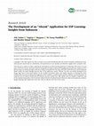 Research paper thumbnail of The Development of an “Absyak” Application for ESP Learning: Insights from Indonesia