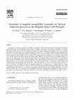 Research paper thumbnail of Anisotropy of magnetic susceptibility constraints on Variscan obduction processes in the Bragança Massif (NE Portugal)