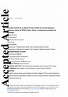 Research paper thumbnail of Low dose oxytocin as an adjunct to foley catheter for cervical ripening in nulliparous women at MTRH, Eldoret, Kenya: A randomised controlled trial