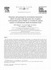 Research paper thumbnail of Genotype and genotype-by-environment interaction effects for grain yield and grain size of quinoa (Chenopodium quinoa Willd.) as revealed by pattern analysis of international multi-environment trials