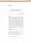 Research paper thumbnail of Logic and Natural Language: Commitments and Constraints