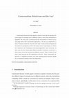 Research paper thumbnail of Contextualism, Relativism and the Liar