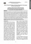 Research paper thumbnail of Effects of Chemical Purification on the Fatty Acid Composition of Cairca papaya and Citrus sinensis Seeds Oils