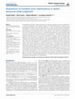 Research paper thumbnail of Acquisition of multiple prior distributions in tactile temporal order judgment