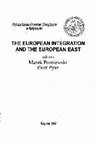 Research paper thumbnail of The European integration and the European East