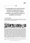 Research paper thumbnail of OS PRIMÓRDIOS DA CARTOGRAFIA GEOPOLÍTICA EM PORTUGAL: O "ATLAS" DA PRIMEIRA GUERRA MUNDIAL (1914-1918) DO JORNAL O COMÉRCIO DO PORTO