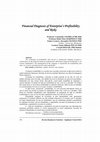 Research paper thumbnail of Financial Diagnosis of Enterprise’s Profitability and Risks