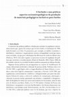 Research paper thumbnail of A Inclusão e suas práticas