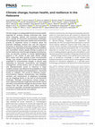 Research paper thumbnail of Climate change, human health, and resilience in the Holocene