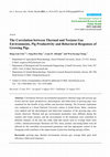 Research paper thumbnail of The Correlation between Thermal and Noxious Gas Environments, Pig Productivity and Behavioral Responses of Growing Pigs