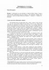 Research paper thumbnail of PRIMÓRDIOS DA CULINÁRIA: DOS CAVERNÍCOLAS AOS IBEROS