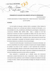 Research paper thumbnail of Ferramentas de avaliação para ambientes virtuais de aprendizagem