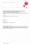 Research paper thumbnail of Changes in wage policy and collective bargaining in the Nordic countries – comparison of Denmark , Finland , Norway and Sweden