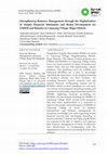 Research paper thumbnail of Strengthening Business Management through the Digitalization of Simple Financial Statements and Brand Development for UMKM and Bumdes in Cipayung Village, Bogor District