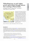 Research paper thumbnail of Mahendraparvata: an early Angkor-period capital defined through airborne laser scanning at Phnom Kulen